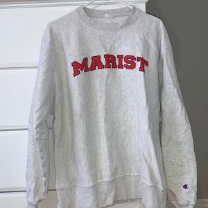 Marist college champion crew neck sweatshirt